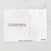 Mooie muziek briefkaart (Achterkant)