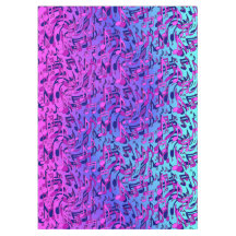 Mooie muziek, kleurrijke zwevende notities roze Aq