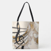 Mooie muziek tote bag (Voorkant)