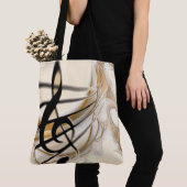 Mooie muziek tote bag (Dichtbij)