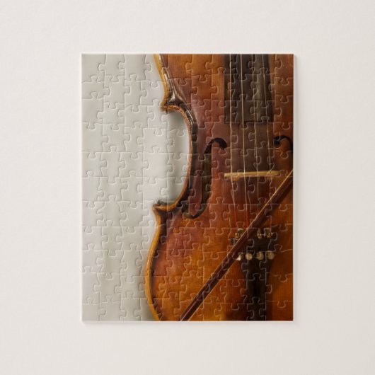 Mooie muziek—Violin Legpuzzel (Verticaal)