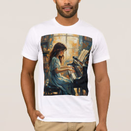 Mooie muzikale gave voor kinderen, muziekliefhebbe t-shirt