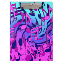 Mooie muzikale muzieknotities levendig gestroomlij