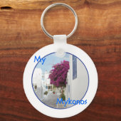 Mooie Mykonos Sleutelhanger (Voorkant)