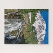 Mooie Myrtle Herfsten & Mount Rainier Legpuzzel (Horizontaal)