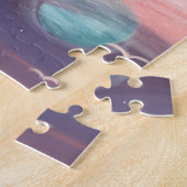 Mooie mystieke moeder aarde en universum legpuzzel (Zijkant)