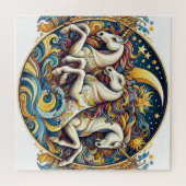 "Mooie Mystieke Paarden" 26 Legpuzzel (Horizontaal)