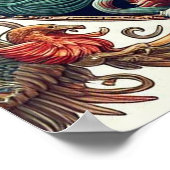 "Mooie Mystieke Paarden" 30 Poster (Hoek)