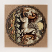 "Mooie Mystieke Paarden" 37 Legpuzzel (Horizontaal)