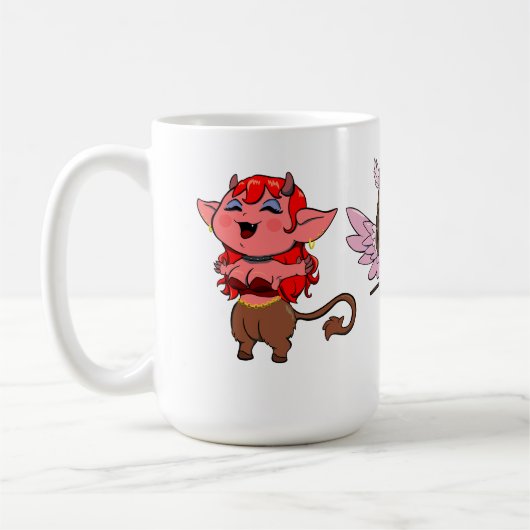 Mooie mythische dames mok (Links)