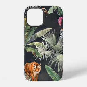 Mooie naadloos patroon met waterverf tropica iPhone 12 hoesje