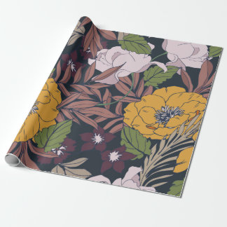 Mooie naadloze florale achtergrond. cadeaupapier