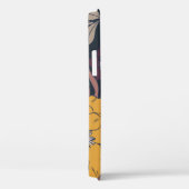 Mooie naadloze florale achtergrond. Case-Mate iPhone case (Achterkant / Rechts)