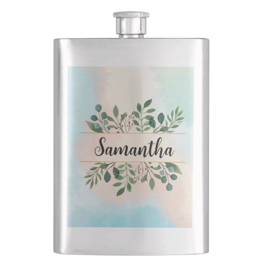 Mooie naam Green Leaves Rainbow Flacon (Voorkant)