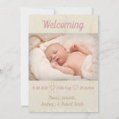 Mooie naam met betekenisvolle Cherry Blossom Tree Kaart (Achterkant)