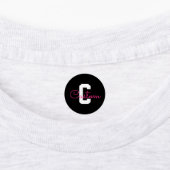Mooie naam & monogram | Waterdichte kleding Labels (Aangebracht)