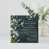 Mooie Nacht Elf Bos Vrijgezellenfeest Kaart (Staand voorkant)