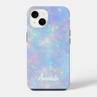 Mooie namaak opalescente kleuren iPhone 14 hoesje