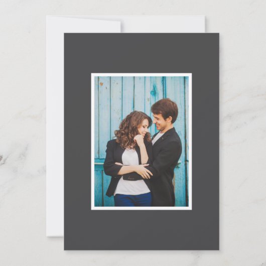 Mooie Namen Save the Date Aankondiging (Achterkant)