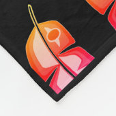 Mooie Native American Design Fleece Blanket Deken (Hoek)
