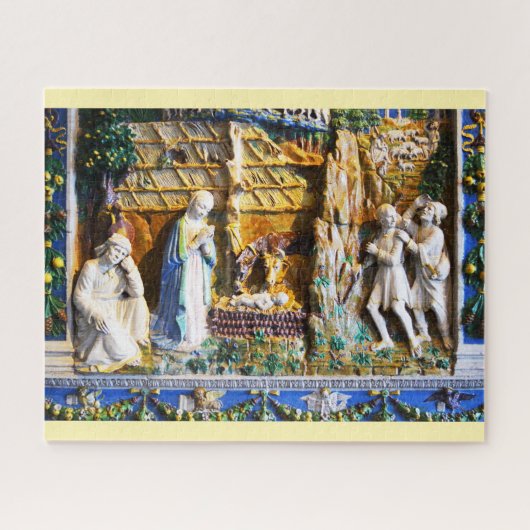 Mooie nativiteit legpuzzel (Horizontaal)
