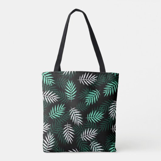 Mooie natuur bladeren tote bag (Achterkant)