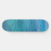 Mooie natuur blauwe oceaangolven persoonlijk skateboard (Horizontaal)