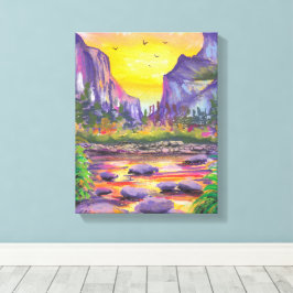 Mooie Natuur Custom Foto Canvas Afdruk