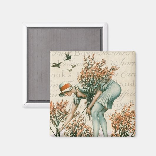  mooie natuur in de nationale parkdame magneet (Voorkant / Achterkant)