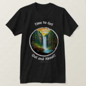 Mooie Natuur in Rond T-shirt (Design voorkant)