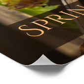 Mooie natuur jonge fern die de lente van CC0921 op Poster (Hoek)