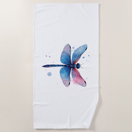 Mooie Natuur kleurrijk grafisch patroon Strandlaken (Voorkant)