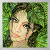 Mooie Natuur kunst - Oorspronkelijk schilderen Poster (Voorkant)