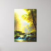 Mooie Natuur Landscape Canvas Print (Voorkant)