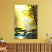 Mooie natuur landschap canvasprint canvas afdruk (Insitu (Woonkamer))