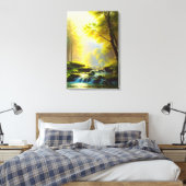 Mooie natuur landschap canvasprint canvas afdruk (Insitu (Slaapkamer))