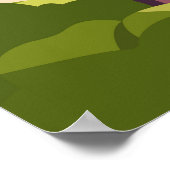 Mooie Natuur Landschap Poster (Hoek)