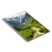 Mooie Natuur Scene uit Noorwegen, avontuur Notitieboek (Rechterzijde)