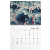 Mooie Natuur Waterdruppels op bloemen Fotografie Kalender (Jan 2026)