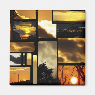 Mooie Natuur Zonneopgang en Zonsondergangen Magnet