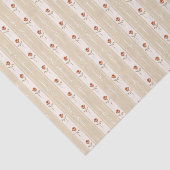 Mooie natuurlijke beige bloei patroon decoupage tissuepapier (Detail)