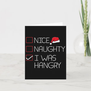 Mooie Naughty Hboze Kerstmis Pajama Funny Humor X Kaart