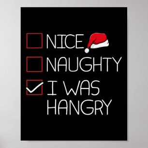 Mooie Naughty Hboze Kerstmis Pajama Funny Humor X Poster