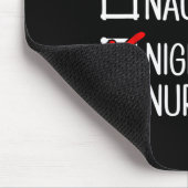 Mooie Naughty Night Shift Nurse Shirt Muismat (Hoek)