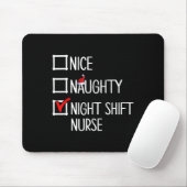Mooie Naughty Night Shift Nurse Shirt Muismat (Met muis)
