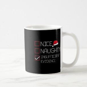 Mooie Naughty ontoereikende bewijzen voor kerstpaj Koffiemok