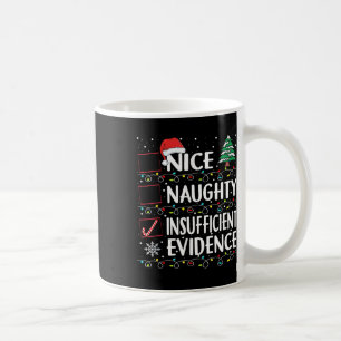 Mooie Naughty Onvoldoende bewijs kerstman Koffiemok