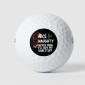 Mooie Naughty zal me nooit herinneren dat ik mijn  Golfballen (Voorkant)