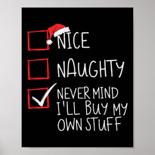 Mooie Naughty zal me nooit herinneren dat ik mijn Poster
