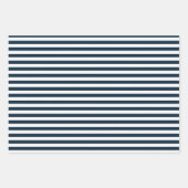 Mooie Nautische Thema Rood en Blauw Gift Inpakpapier Vel (Voorkant 2)